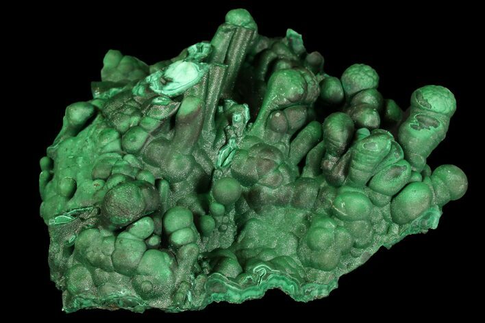 Beautiful Malachite Stalactite Cluster - Congo #92884